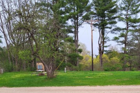 Betsie River Canoe and Campground - Electric Campsite 11