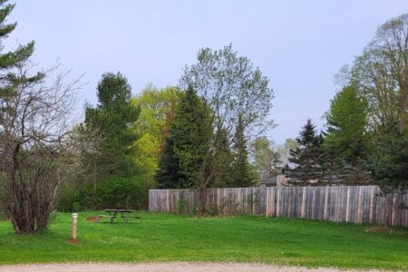 Betsie River Canoe and Campground - Electric Campsite 12